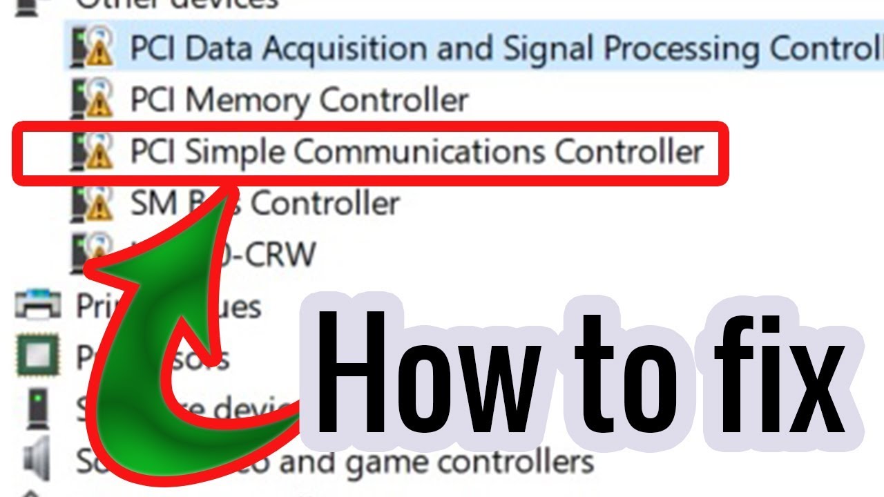 what is pci simple communications controller